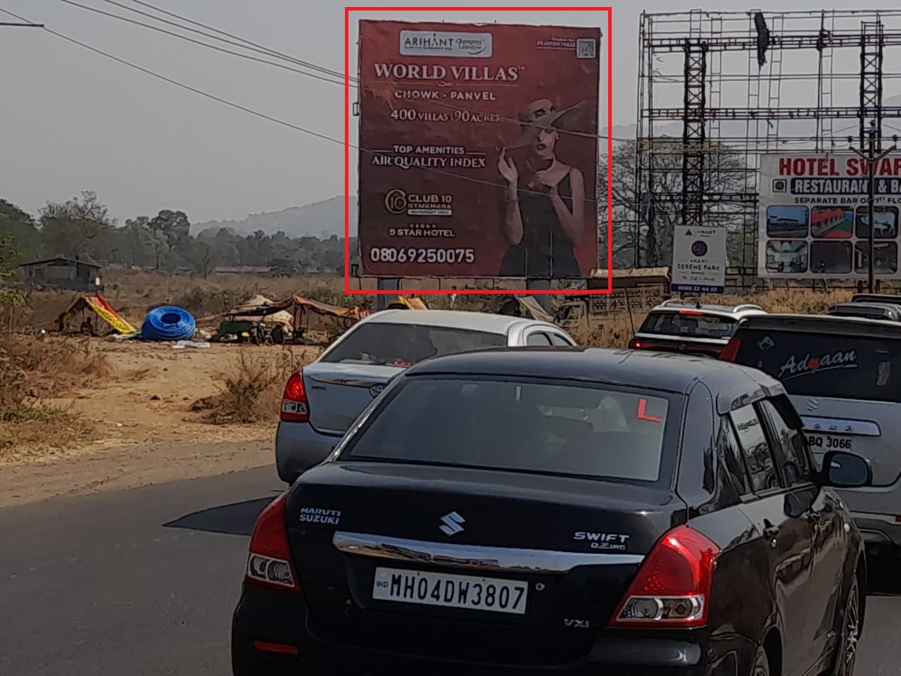 pune-mumbai road hoarding